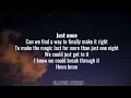 Just Once - James Ingram (Lyrics)