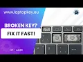 Broken HP Laptop Key Repair Install 440 445 450 455 470 745 840 846 G5 G6 FAST DIY Tutorial