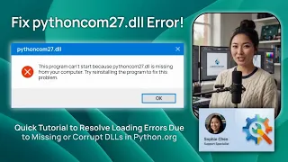 Fix pythoncom27 dll Error