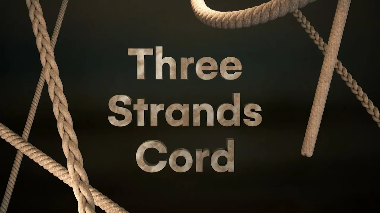 Episode 2  #Three Strands Cord