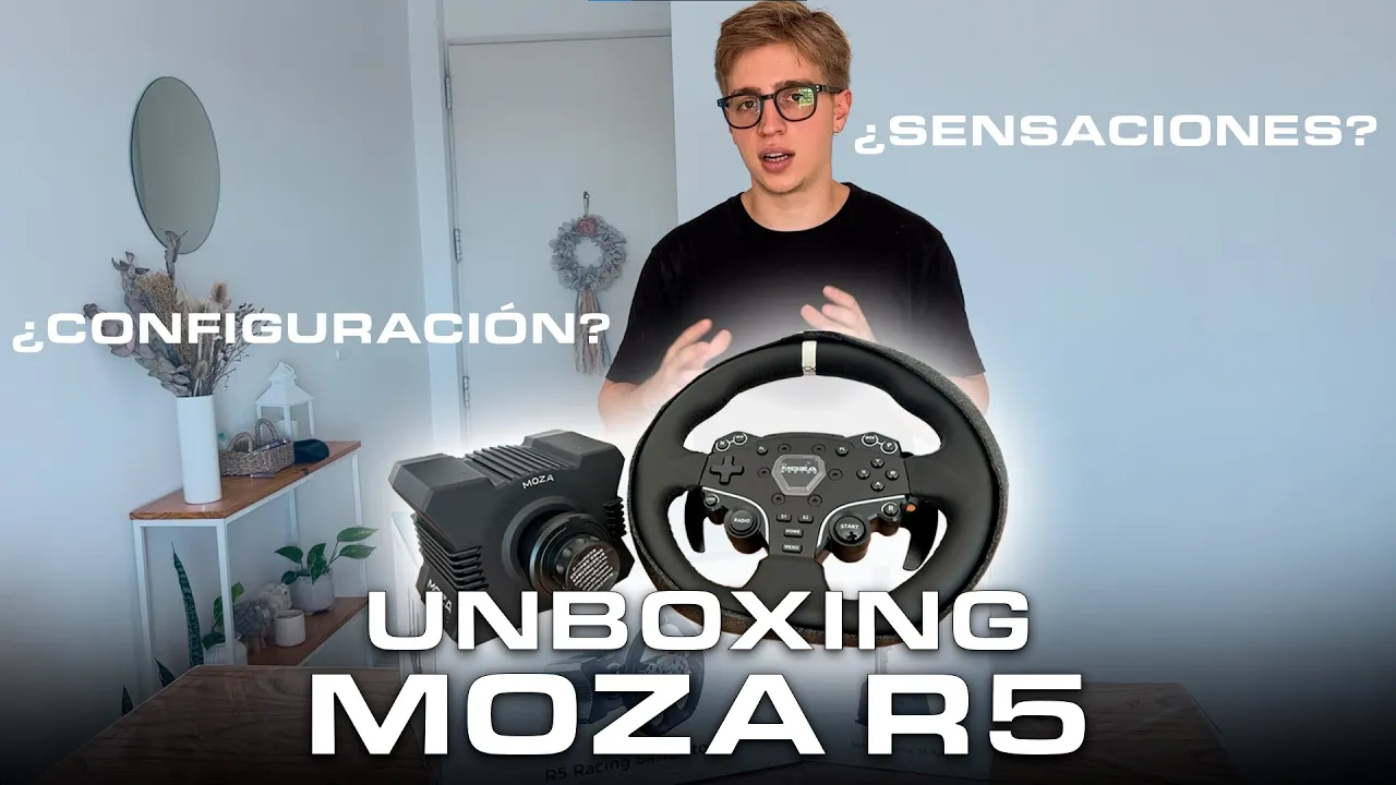 ¿Como CONFIGURAR tu BASE R5 de MOZA? Mi OPINIÓN más SINCERA sobre ESTE KIT