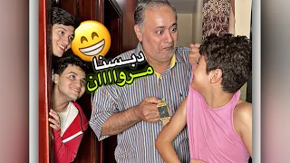 لما تدبس اخوك الصغير في مشكله انت الي عاملها  مروان بدء العركه ج   ملوك السعاده دندنها