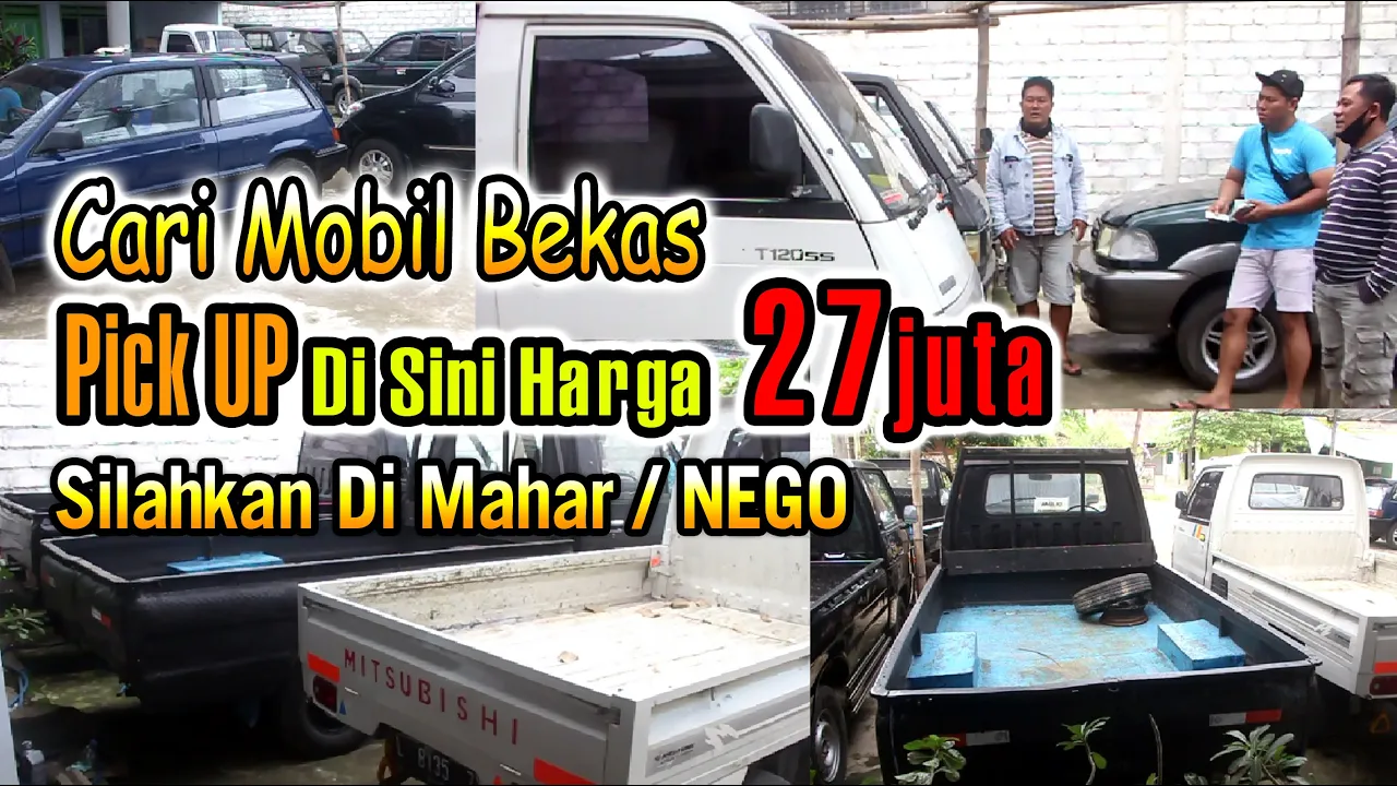 BURSA MOBIL BEKAS JOGJA, PICKUP 30Jtan, Update 17 Juni 2021