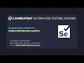 org openqa selenium NoSuchWindowException with examples