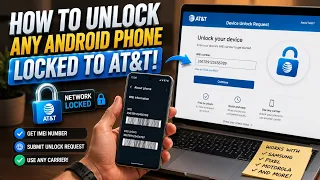 How to Unlock ANY Android Phone Locked to AT T