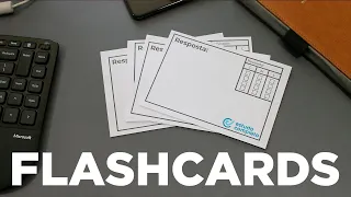 Como fazer FLASHCARDS para MEMORIZAR mais!