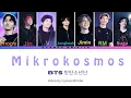 Lagu BTS (방탄소년단) - Mikrokosmos (소우주) | Color Coded Lyrics (Han/Rom/Eng)