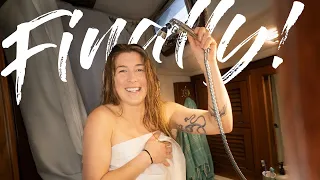 EP 16 | Things are getting STEAMY! | Installing Hot Water on Sailboat