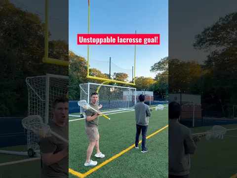 I scored an unstoppable lacrosse goal! #sports #recovery
