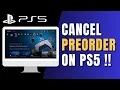 How to Cancel Preorder on PS5