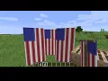How to make the American Flag in Minecraft Java