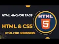 HTML anchor tags anchor tag in HTML HTML anchor tag usages open new tab with anchor tag HTML