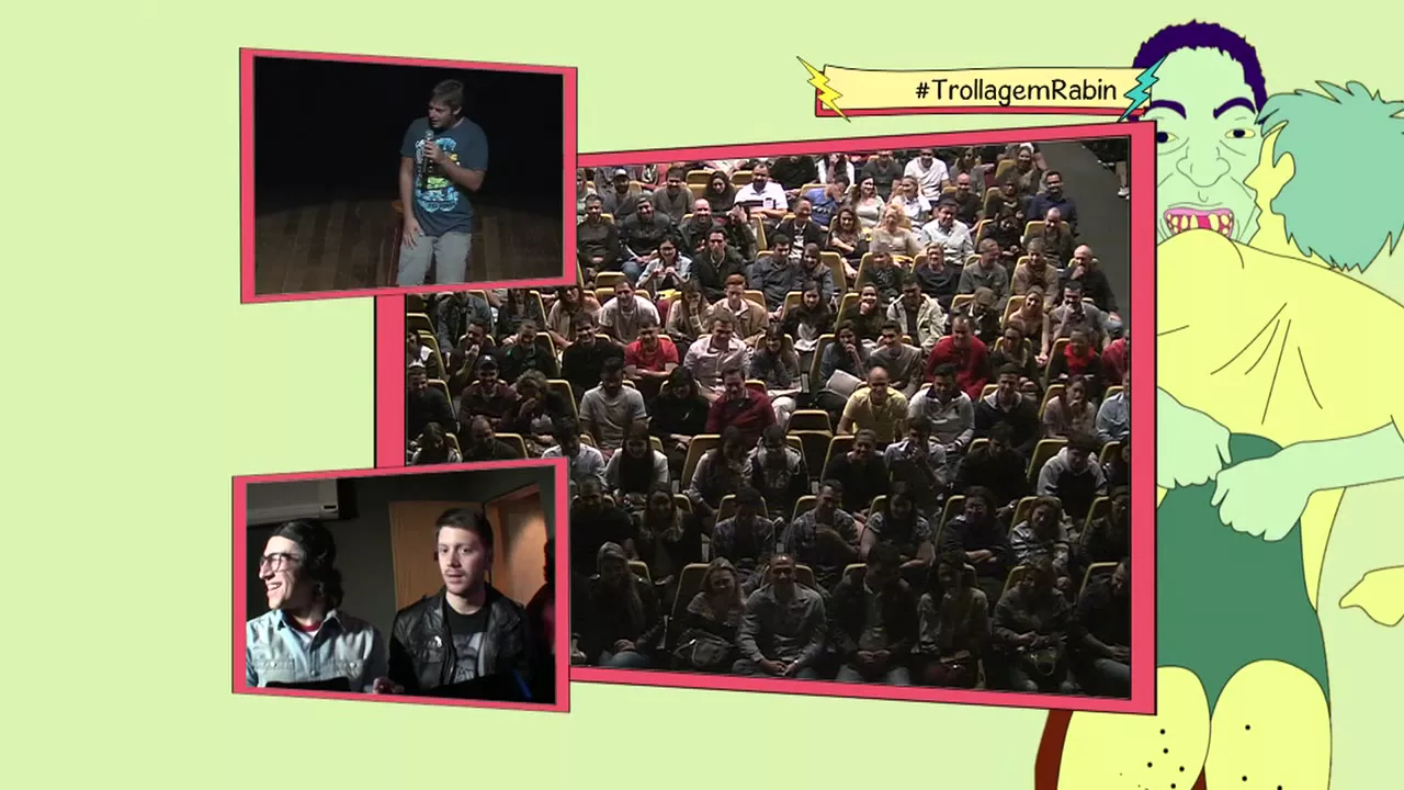 PÂNICO TROLLAGENS: DETONANDO O STAND-UP DO RABIN