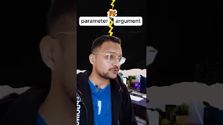 Parameter vs Arguments in programming