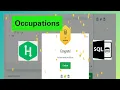 HackerRank Practice Sql 23 Occupations SQL gold badge l SQL
