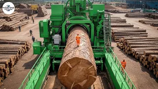 Inside The 300 Billion Lumber Industry Million Dollar Harvesters 2000HP Saws AI Mega Mills 