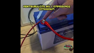 Instalare / Montaj kit fotovoltaic solar: 2 panouri cu MPPT si Invertor sinus pur Long Life