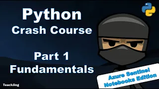 Python Crash Course Tutorial - Part 1