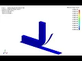 LS-DYNA Examples - Bending