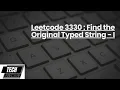 LeetCode 3330 Find the Original Typed String I - Java Solution with Submission Link