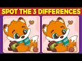 Spot find 3 Difference Challenge Sharpen Your Eyes