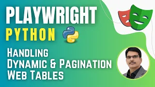 Playwright with Python Pytest Handling Dynamic Pagination Web Tables Session 9