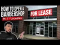 How to Open a Barbershop Part 1 - Choosing a Location