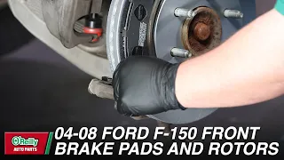 DIY - How to Replace the Front Brakes Rotors on a 2004-2008 Ford F-150