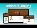 Build a FREE Website with Google Sites NO CODING REQUIRED