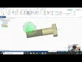Solid Edge Simulation CAD Project Tutorial Bolt Nut with Motion Simulation