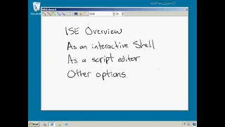 POWERSHELL ISE and Script Editor