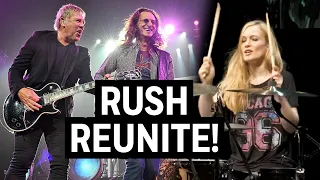 RUSH REUNITE 2026 Tour New Drummer 