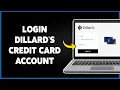 How To Login Dillard s Credit Card Account Online 2024 Sign In Access Your Dillard s Card