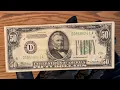 HOW MUCH IS A 1934 50 DOLLAR BILL WORTH