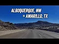 Scenic Drive from Albuquerque New Mexico to Amarillo Texas
