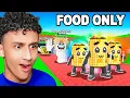 Download Lagu $0 to $1 TRILLION with FOOD ONLY Brainrots