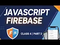 JavaScript Firebase to do list part 2 class 04 Sir Talal Ahmed
