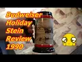 Budweiser Holiday Stein Review 1990