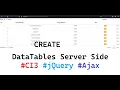 1 Cara Membuat Table dengan DataTables ServerSide di CI3 Menggunakan
