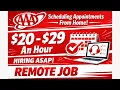 Work From Home With AAA Scheduling Appointments From Home