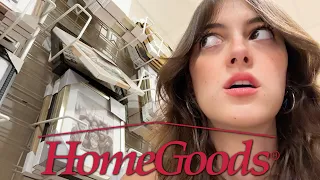 awkwardly hiding from old ladies at Home Goods