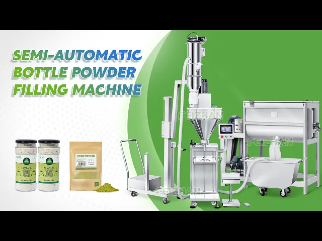 bottle filling machine for powder