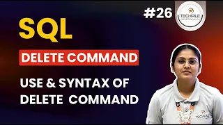 DELETE Command in SQL Explained How to Delete Records Safely SQL Tutorial for Beginners