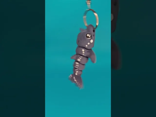 Dolphin (keychain - magnet - mini) video thumbnail
