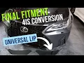 Final Fitment of 2021 Lexus 4IS Bumper Conversion on 06-08 IS250 IS350 IS500