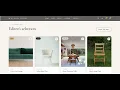 Luxury Interior Design Website Template Modern Furniture Website