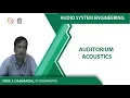 Auditorium Acoustics