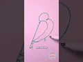 Can you Draw a bird with numbers only
