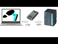 How to UPLOAD program from SIEMENS PLC 300 using PC ADAPTER USB A2 to SIMATIC MANAGER STEP 7