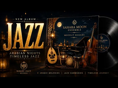 Relaxing Jazz. Arabian Jazz Sahara Moon Ensemble. Moonlit Maqams (Full Album)